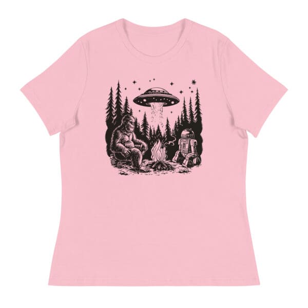 Intergalactic Camping Trip Women's Relaxed T-Shirt - Image 4