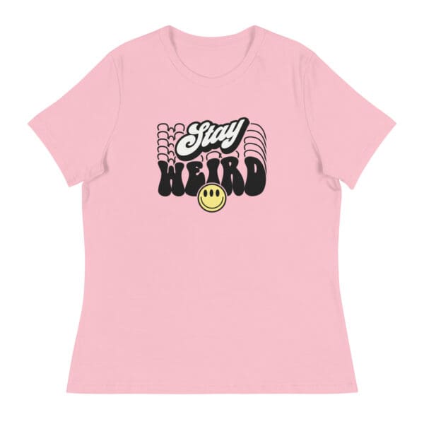 Stay Weird Women's Relaxed T-Shirt - Image 5