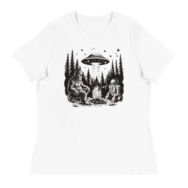 Intergalactic Camping Trip Women's Relaxed T-Shirt - Image 6