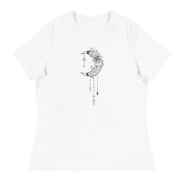 Mystical Moon Neutral Women's Relaxed T-Shirt - Image 9