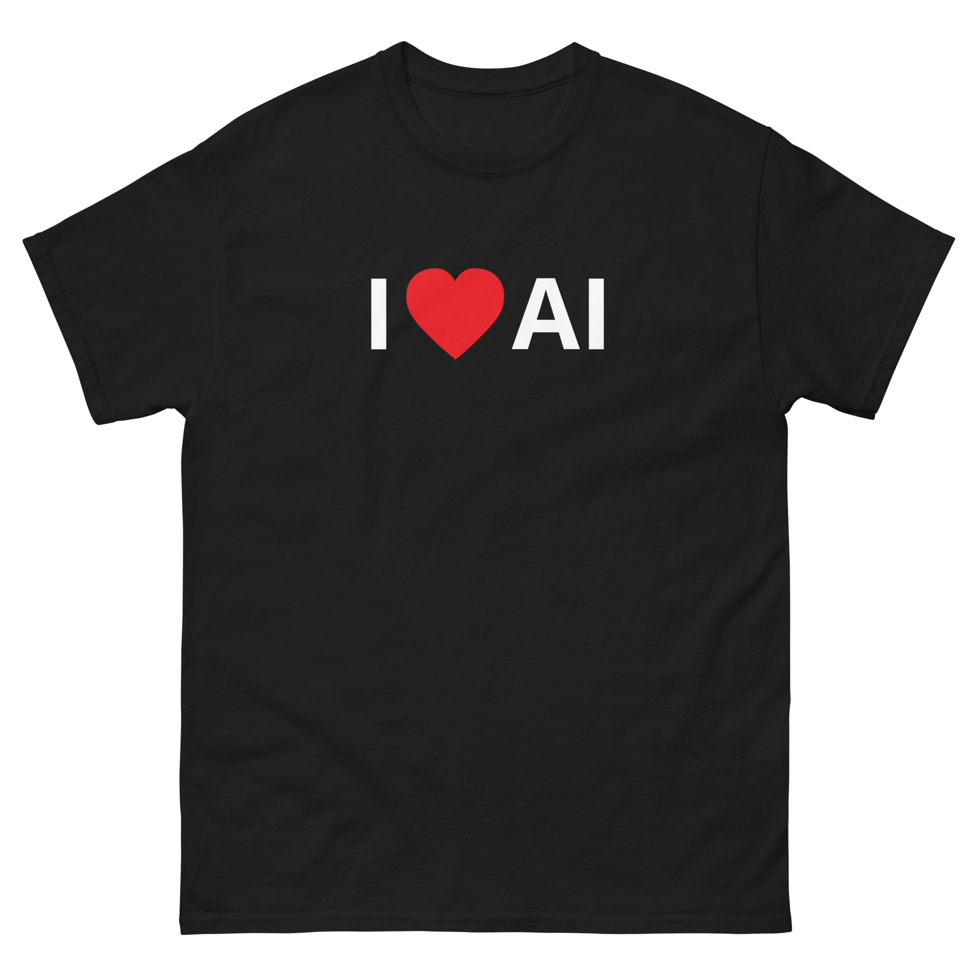 I Love AI Unisex classic tee