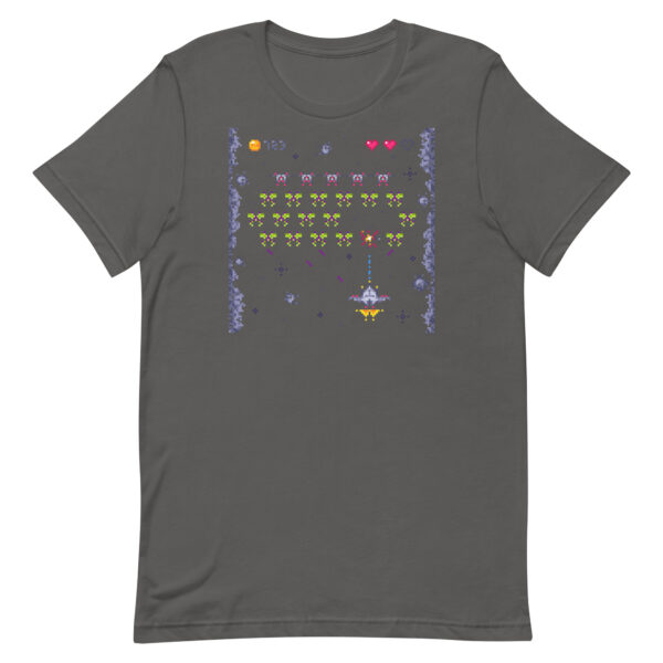 Space Invaders Gaming 80's Games Unisex t-shirt - Image 7