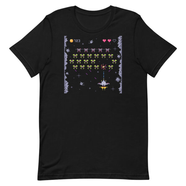 Space Invaders Gaming 80's Games Unisex t-shirt