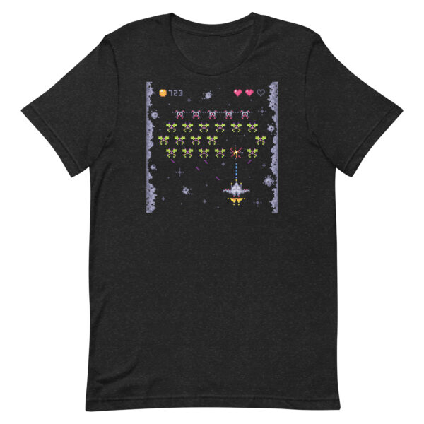 Space Invaders Gaming 80's Games Unisex t-shirt - Image 2