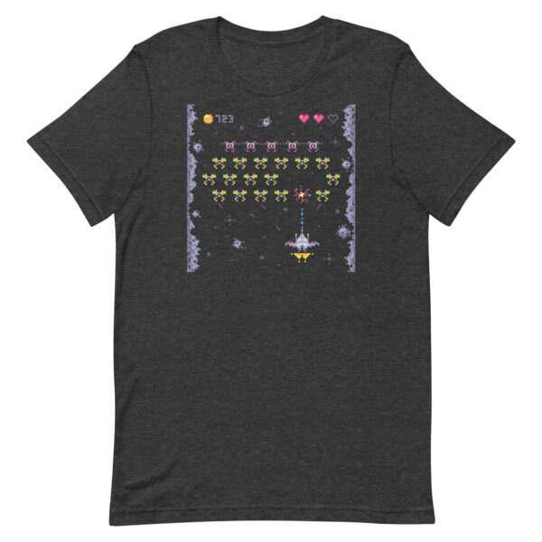 Space Invaders Gaming 80's Games Unisex t-shirt - Image 5