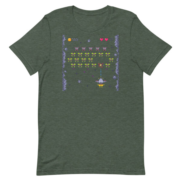 Space Invaders Gaming 80's Games Unisex t-shirt - Image 6