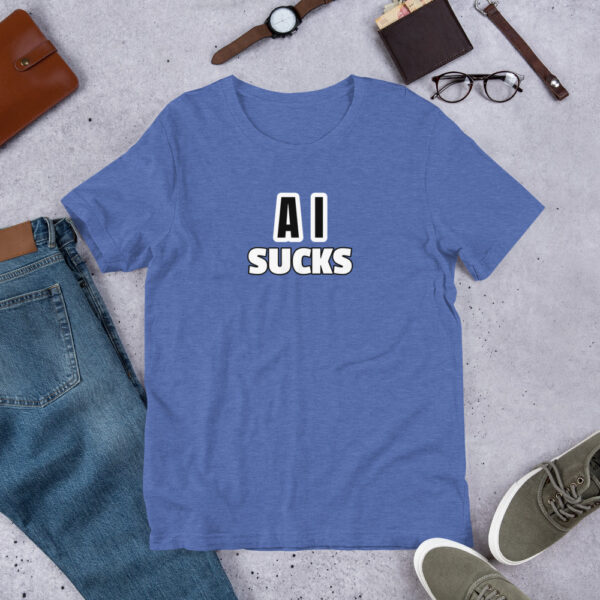 AI Sucks Unisex t-shirt - Image 6
