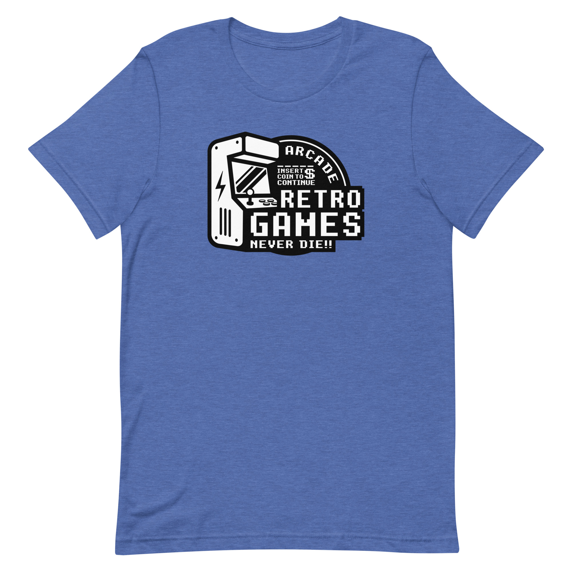 Retro Games Never Die! Unisex t-shirt
