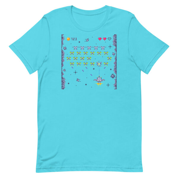 Space Invaders Gaming 80's Games Unisex t-shirt - Image 10