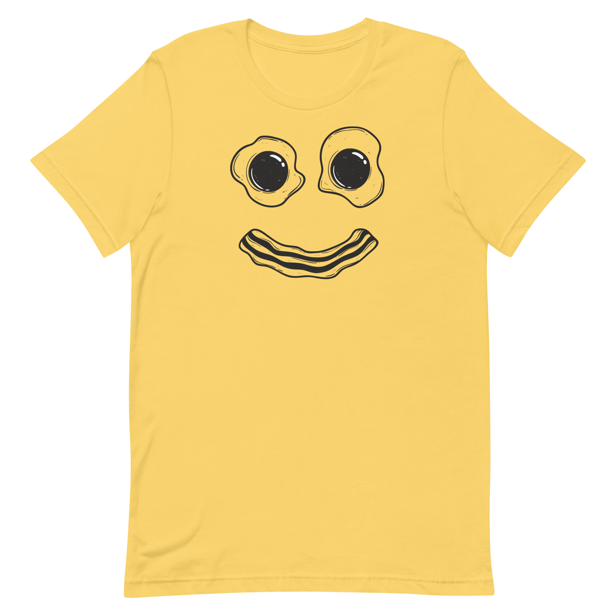 Scary Breakfast face guy Unisex t-shirt